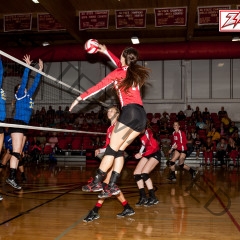Zizzer Volleyball Fights Mtn. Home Bombers